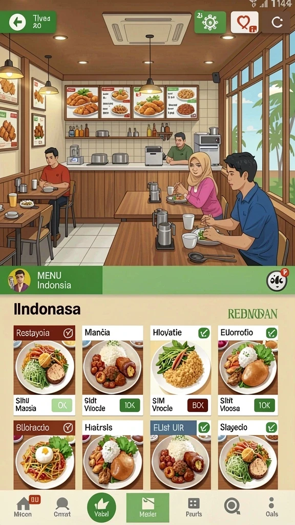 danagame - Grafis karakter yang imersif dan penuh warna.