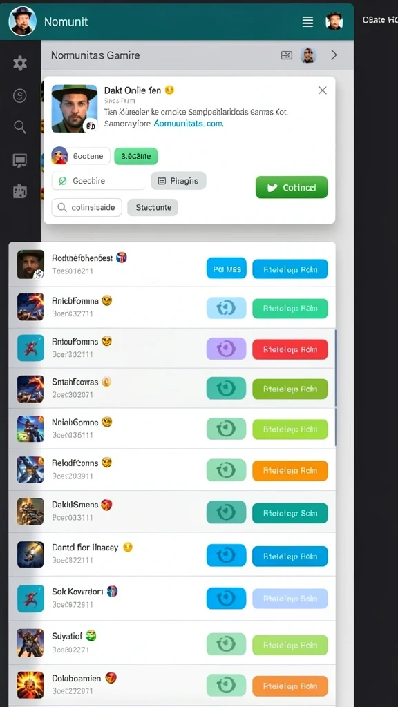 gawang69 - Fitur sosial untuk interaksi dengan pemain lain.